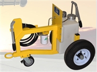 5-GALLON HYDRAULIC AND ENGINE OIL BASIC TOWABLE CART DISPENSER