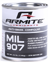 Armite Lubricants MIL907 Military Grade High Temp Anti-Seize MIL-PRF-907F - 2.5 LB Can