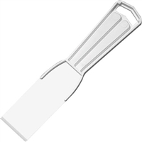Warner 1-1/2" Plastic Flex Putty Knife